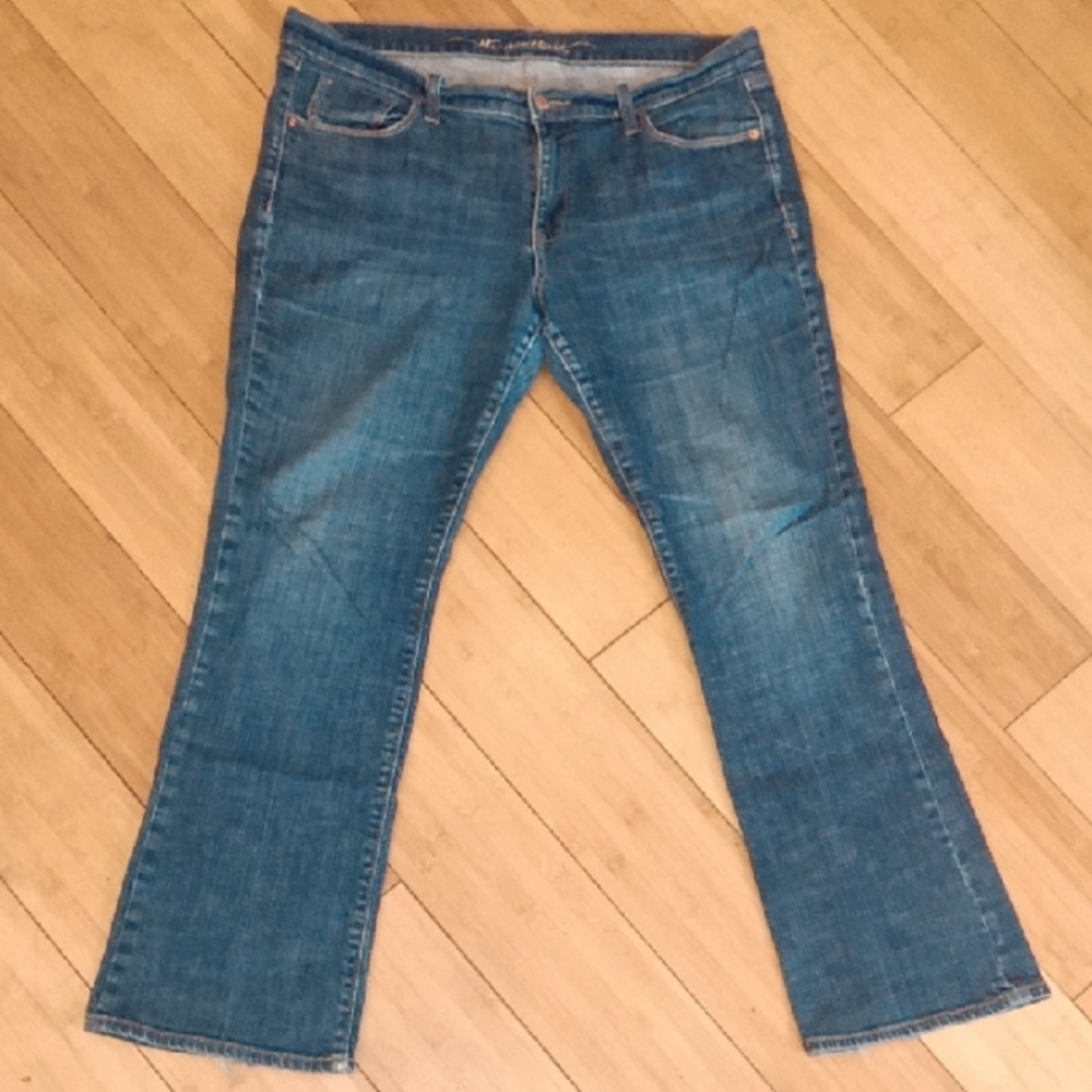 Old Navy  Sweetheart Blue Flare Wide Leg Jeans